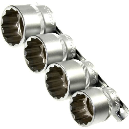 Steckschlüssel-Einsatz für 12-kant oder auch 6-kant Schrauben, 27-36 mm