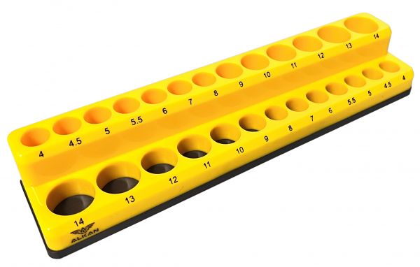 Werkzeug Organizer (Magnethalter / Magnetleiste) für 1/4" Steckschlüssel-Einsätze