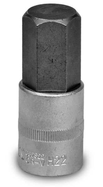 Steckschlüssel-Einsatz für Innensechskant-Schrauben, 22 mm